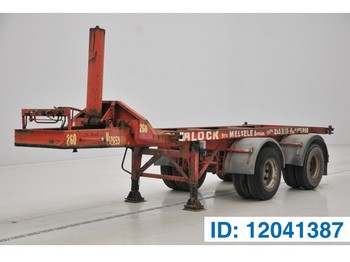 Container transporter/ Swap body semi-trailer MOL 20 ft - spring suspension: picture 1