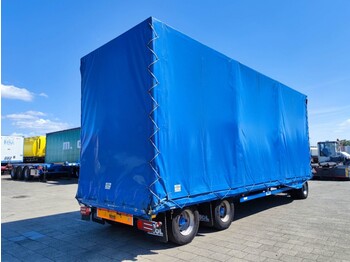 Low loader semi-trailer MOL A79/1018/28/31.5P 3-Assen BPW - Schuifkap - Gechooperd - TOP! (O954): picture 1