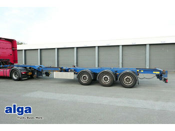 Container transporter/ Swap body semi-trailer M&V, 1x20, 2x20, 1x30, 1x40Fuß-Contaier, Lift: picture 1