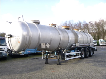 Tank semi-trailer for transportation of chemicals Magyar Chemical / ACID tank inox 38 m3 / 3 comp: picture 1