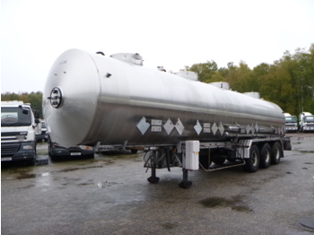 Tank semi-trailer for transportation of chemicals Magyar Chemical tank inox 31 m3 / 4 comp: picture 1