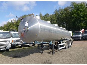 Tank semi-trailer for transportation of chemicals Magyar Chemical tank inox 32 m3 / 1 comp: picture 1