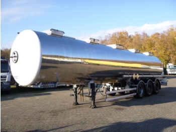 Tank semi-trailer for transportation of chemicals Magyar Chemical tank inox 33 m3 / 1 comp: picture 1
