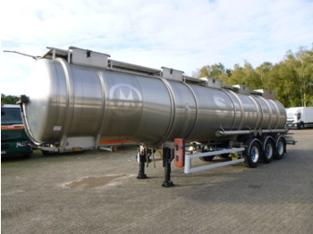 Tank semi-trailer for transportation of chemicals Magyar Chemical tank inox 35 m3 / 1 comp: picture 1