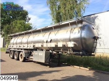 Tank semi-trailer Magyar Chemie RVS tank, 27000 Liter, 15 Compartments, 2 Hydraulic pumps, Max 4 bar, 50c: picture 1