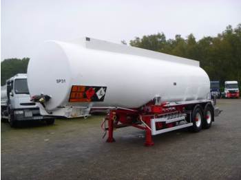 Tank semi-trailer for transportation of fuel Magyar Jet fuel tank alu 29.2 m3 / 6 comp + pump: picture 1