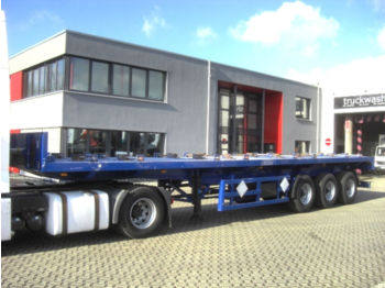 Dropside/ Flatbed semi-trailer Meierling MSA30 / Lenkachse / LM-Felgen /VOLL ALU !!!: picture 1