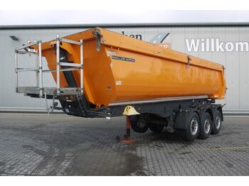 Tipper semi-trailer Meiller MHPS16/27 25m³ Stahl*Luft/Lift *Reifen 95%*Plane: picture 1