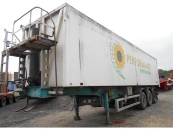 Tipper semi-trailer for transportation of bulk materials Menci: picture 1