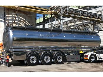 Tank semi-trailer for transportation of food Menci 33-4 - heizung - ALU- Michelin-FAST NEU: picture 1
