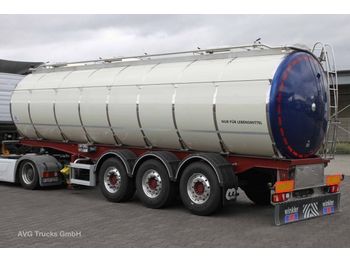 Tank semi-trailer for transportation of food Menci SA 955, 3-Achs-Lebenmittel-Tank, 3 K. 29000 L: picture 1