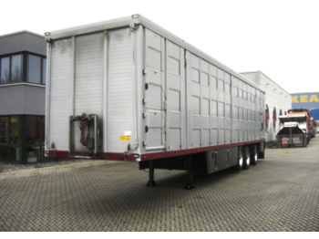 Livestock semi-trailer Menke / 3 Stock / Lenkachse / Liftachse: picture 1