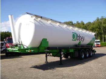 Tank semi-trailer for transportation of flour Metalair Filliat Bulk tank alu 59 m3 (tipping): picture 1