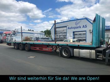 Low loader semi-trailer Meusburger MPS-3 Auflieger Tieflader: picture 1