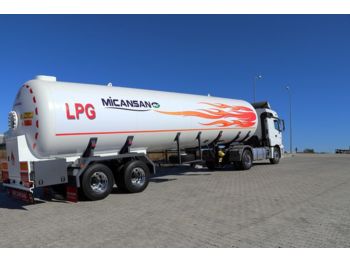 New Tank semi-trailer for transportation of gas Micansan NEW TECHNOLOGY 57 M3 LPG TRANSPORT TANK SEMITRAILER: picture 1