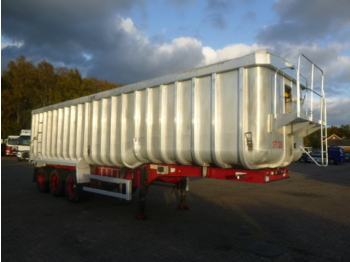 Tipper semi-trailer Montracon Tipper trailer alu 53.6 m3 + tarpaulin: picture 2