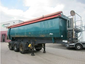 Tipper semi-trailer Muller HRM 80 Stahlmulde Liftachse BPW: picture 1
