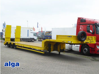 Low loader semi-trailer Müller-Mitteltal DS 0020, 3-achser lang, hydraulische Rampen: picture 1