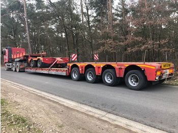 Low loader semi-trailer NOOTEBOOM EURO 99 - 24, 2 achs interdolly pendel +4 achs, 99 ton: picture 1