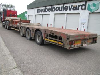 Low loader semi-trailer NOOTEBOOM MCO-48-03V/L 3 saf ach + telescopierbar: picture 1