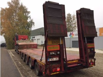 Low loader semi-trailer NOOTEBOOM MCO-58-05, Ladehöhe 800 mm !! - 5 x SAF achs zwangslenkung: picture 1