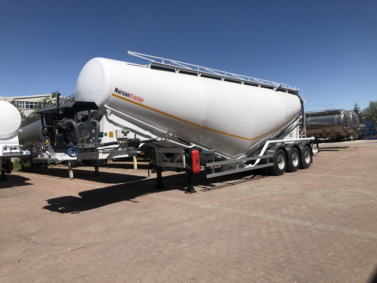 New Tank semi-trailer for transportation of cement NURSAN Cement Bulker: picture 7