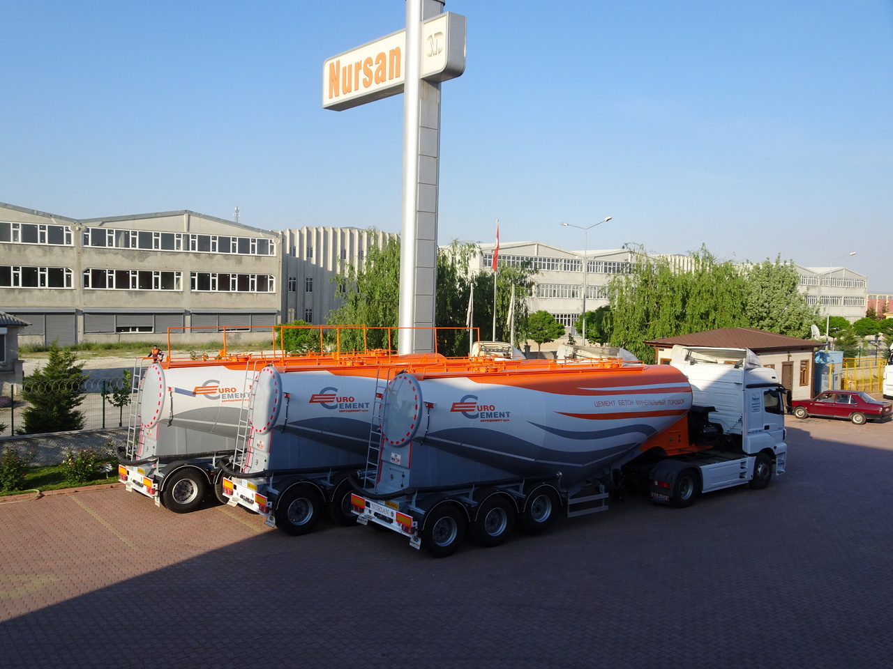 New Tank semi-trailer for transportation of cement NURSAN Cement Bulker: picture 15