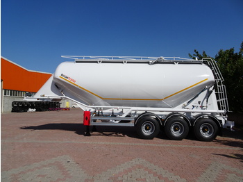 New Silo semi-trailer for transportation of cement NURSAN Steel W Type Silo: picture 5