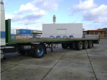 Dropside/ Flatbed semi-trailer Netam Fruehauf ONCR 39-327: picture 1