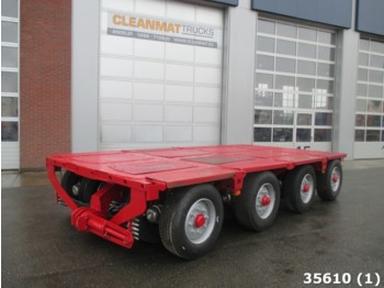 Low loader semi-trailer Nicolas A47 4-axle module completely overhauled: picture 1