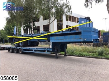 Low loader semi-trailer Nicolas Lowbed 54000 KG, Steel suspension, Twistlocks, Lowbed: picture 1