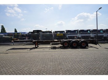 Container transporter/ Swap body semi-trailer Nooteboom 3 AXLE EXTENDABLE CONTAINER TRAILER: picture 1