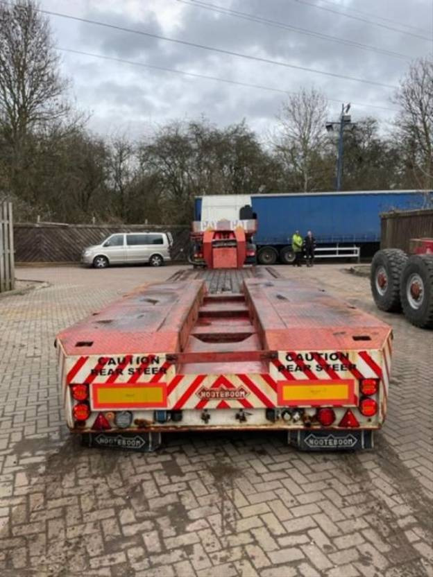 Low loader semi-trailer Nooteboom 3 steering axles lowbed trailer EURO-60-03 / 77 t: picture 7