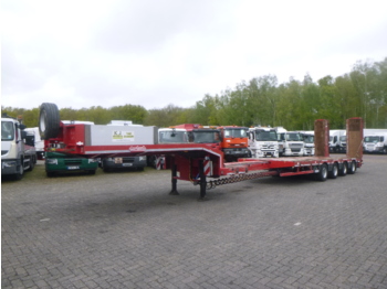 Low loader semi-trailer Nooteboom 4-axle semi-lowbed trailer 69 t / extendable 12 m + ramps: picture 1