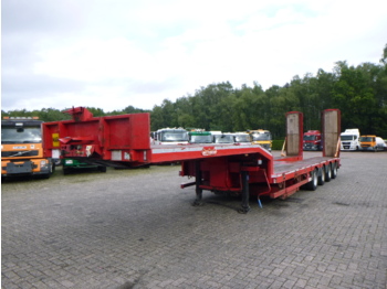 Low loader semi-trailer Nooteboom 4-axle semi-lowbed trailer 73T + ramps: picture 1