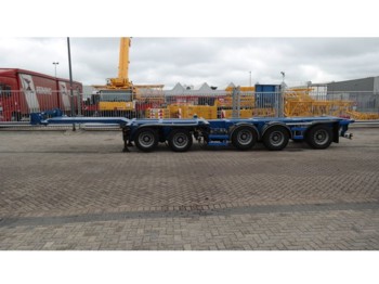 Container transporter/ Swap body semi-trailer Nooteboom 5 axle break container-chassis:: picture 1