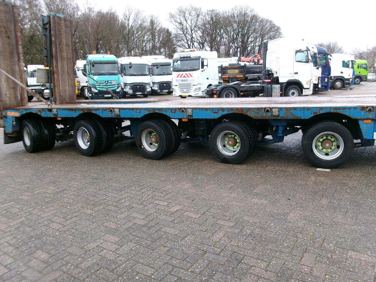 Low loader semi-trailer Nooteboom 5-axle semi-lowbed trailer MCO-85-05V / ext 13 m: picture 15
