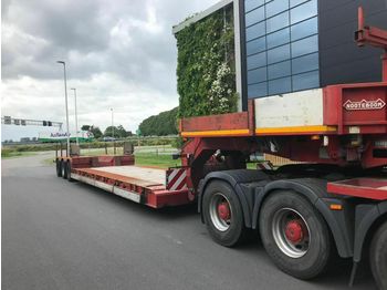 Low loader semi-trailer Nooteboom 71-03 euro dieplader uitschuifbaar: picture 1