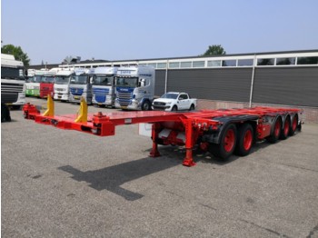 Container transporter/ Swap body semi-trailer Nooteboom CT-60-05D 5-asser ROR 4x Lift-assen Refurbished 80% banden 01/2019 APK: picture 1