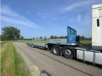 Low loader semi-trailer Nooteboom OSDS-48-03V Extension 6.8 mtr , Metalizz , complettrailer: picture 1