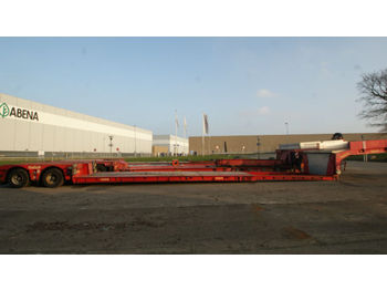 Low loader semi-trailer Nooteboom Tiefbett auflieger, gut für boot transport: picture 1