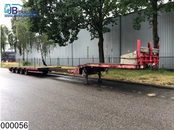 Low loader semi-trailer Nooteboom semie 46000 KG, 6.70 mtr extendable, Lowbed, B 2,52 mtr + 2 x 0,25 mtr: picture 1