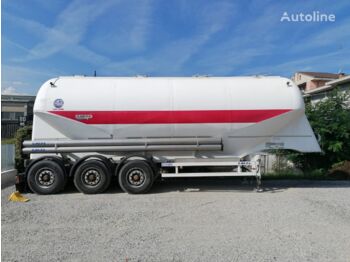 Tank semi-trailer for transportation of cement OMEPS 42M3: picture 1