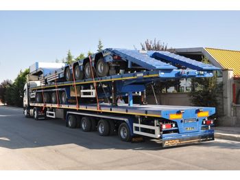 Low loader semi-trailer OZGUL PLATFORM WITH 4 AXLES: picture 1
