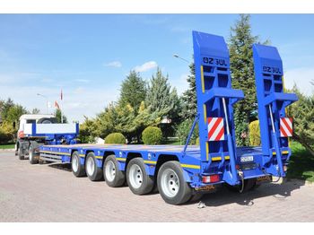 Low loader semi-trailer OZGUL PROPERTIES OF LOWBED WITH 5 AXLES: picture 1