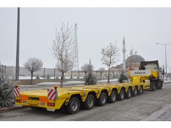 Low loader semi-trailer OZGUL PROPERTIES OF LOWBED WITH 8 AXLES: picture 1