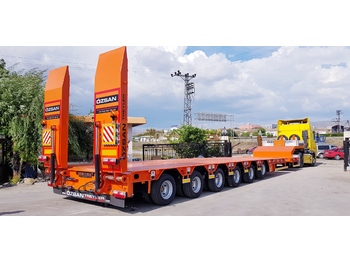 Low loader semi-trailer for transportation of heavy machinery OZSAN TRAILER 6 AXLE LOW LOADER (OZS - L6): picture 1