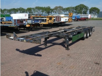 Container transporter/ Swap body semi-trailer Onbekend MOVIT split chassis 2+1: picture 1
