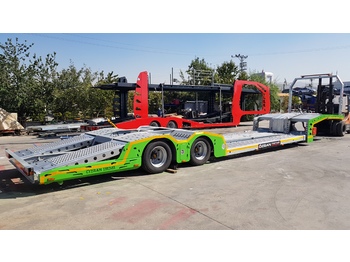 New Autotransporter semi-trailer for transportation of heavy machinery Ozsan Trailer 2018 new model: picture 1