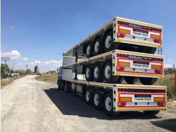 New Dropside/ Flatbed semi-trailer Ozsan Trailer Container Carrier (OZS-CCA): picture 1